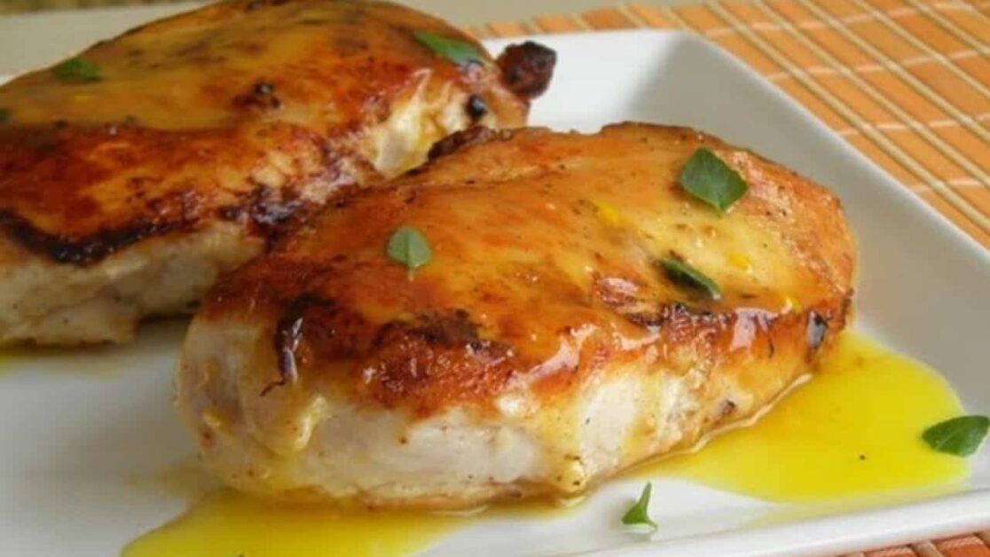 Receita de Frango ao Molho de Laranja