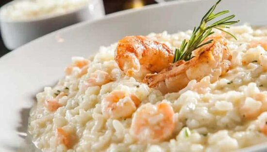 Risoto de Camarão Igual ao de Restaurante