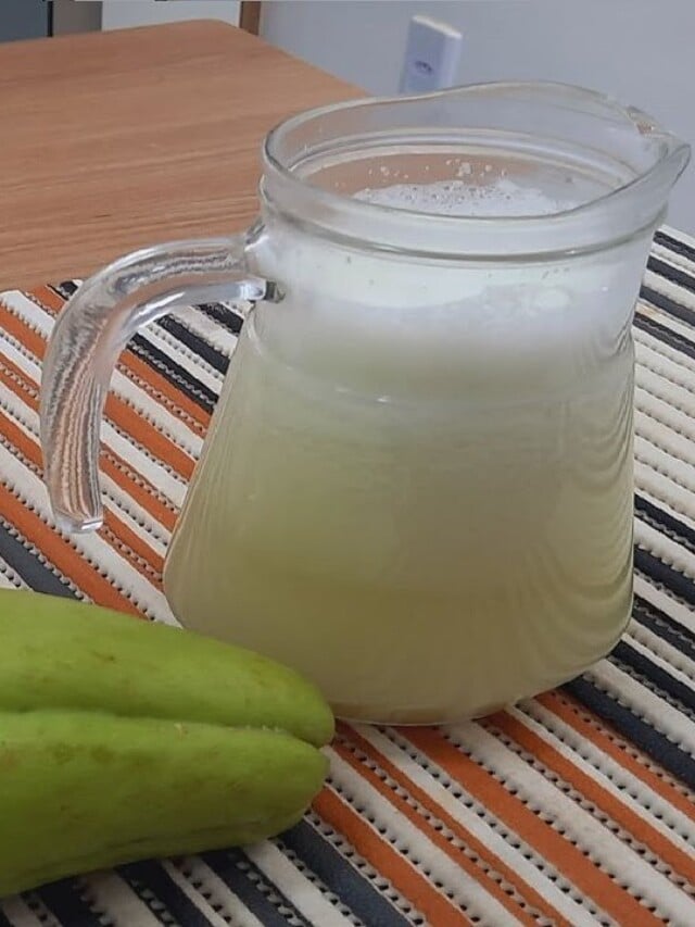 Suco Emagrecedor de Chuchu e Limão –  Aprenda Agora