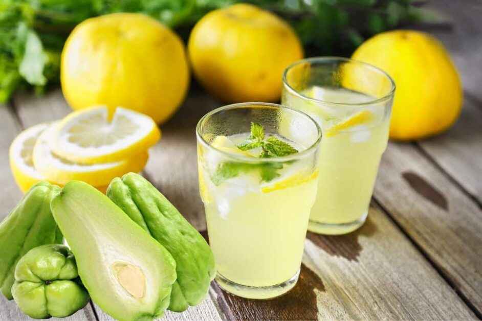 Suco de Chuchu com Limão Emagrecedor