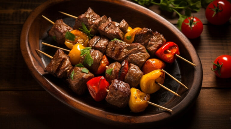 Uma Aventura Gastronômica: Espetinho de Carne Caseiro