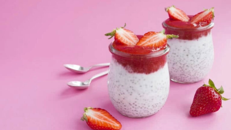 Receita de Chia Pudding de Café da Manhã Low Carb