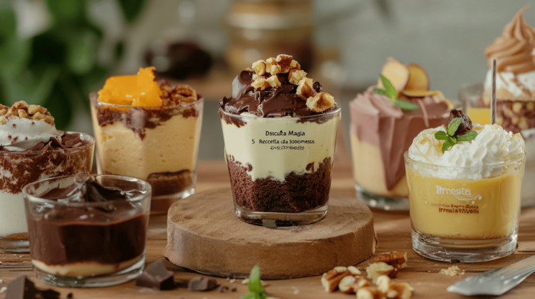Descubra a Magia das Sobremesas: 5 Receitas de Doces Irresistíveis
