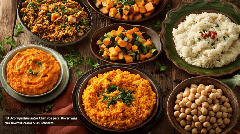 10 Acompanhamentos Criativos para Diversificar Suas Refeições
