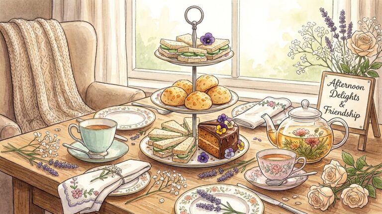 Como Planejar um Café da Tarde Perfeito para Amigos