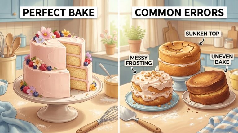 5 Erros Comuns ao Fazer Bolos e Como Evitá-los