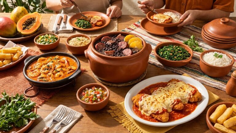 Receitas de Almoço: Variedades de Pratos Brasileiros para Todo o Mês