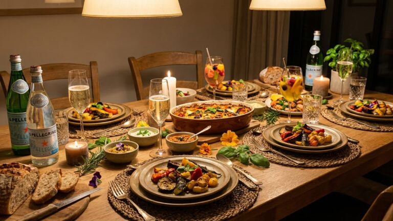 O Guia Definitivo de Bebidas para Acompanhamentos de Jantar