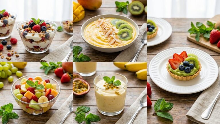 Sobremesas com Frutas: 5 Receitas Saudáveis e Gostosas